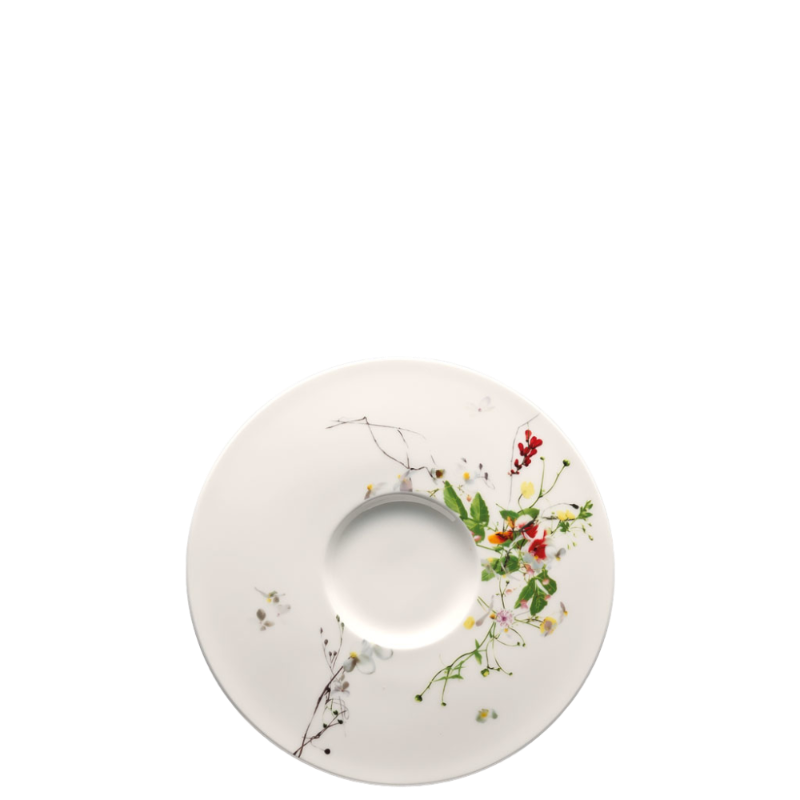 Rosenthal Fleurs Sauvages Geschirr Porzellan Suppenuntertasse