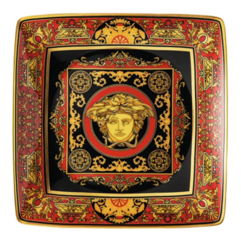 Versace By Rosenthal Geschirr Medusa Rot Schälchen