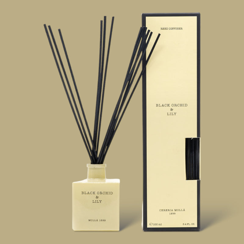 Black Orchid und Lily Diffusor Cereria Molla