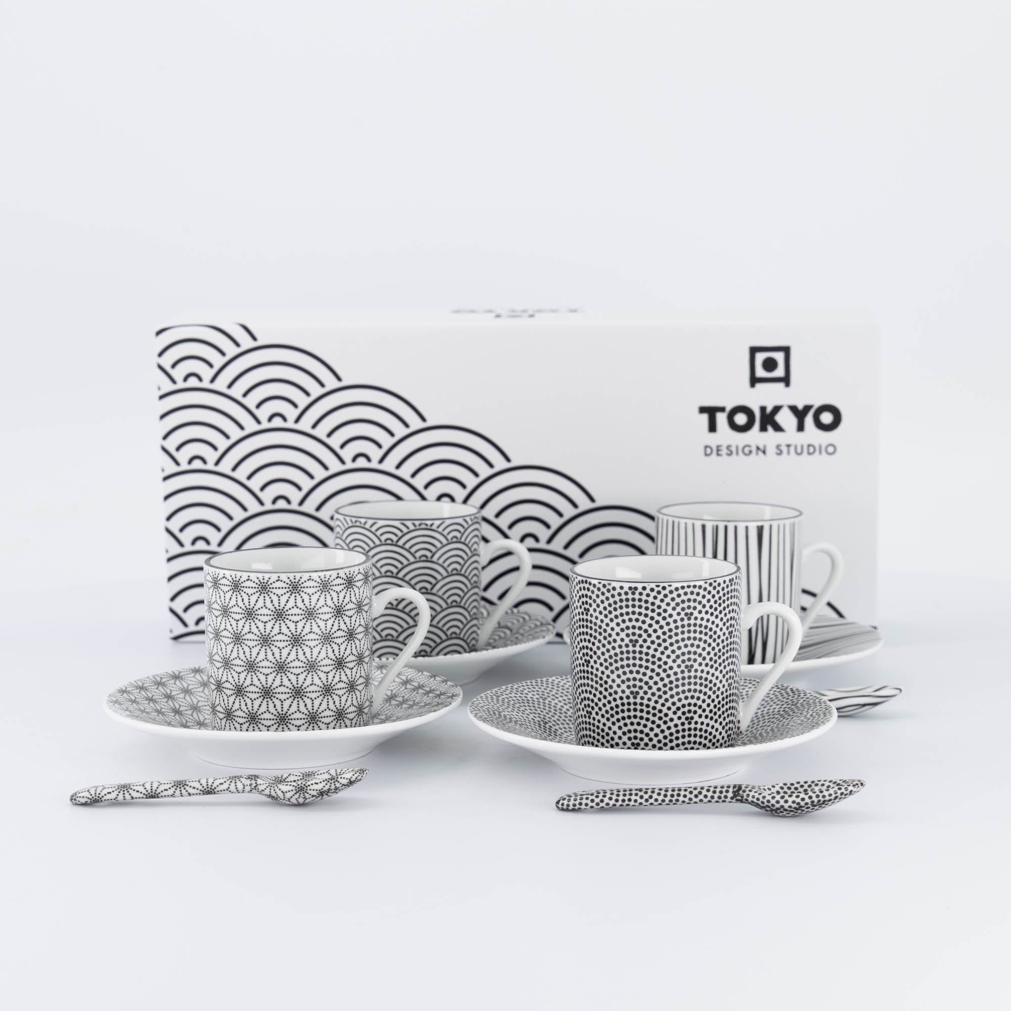 Nippon Black Geschenkset 12-teilig Tokyo Design Studio