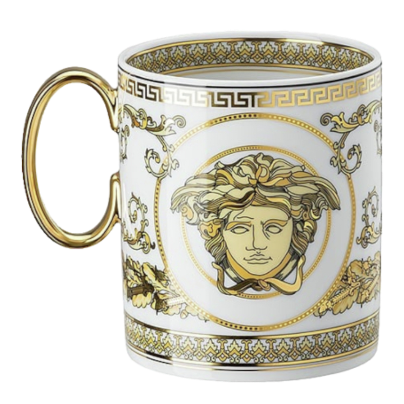Versace By Rosenthal Geschirr Virtus Gala White Mug