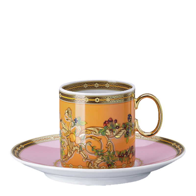 Versace by Rosenthal Geschirr Teller Le Jardin de Versace Espresso
