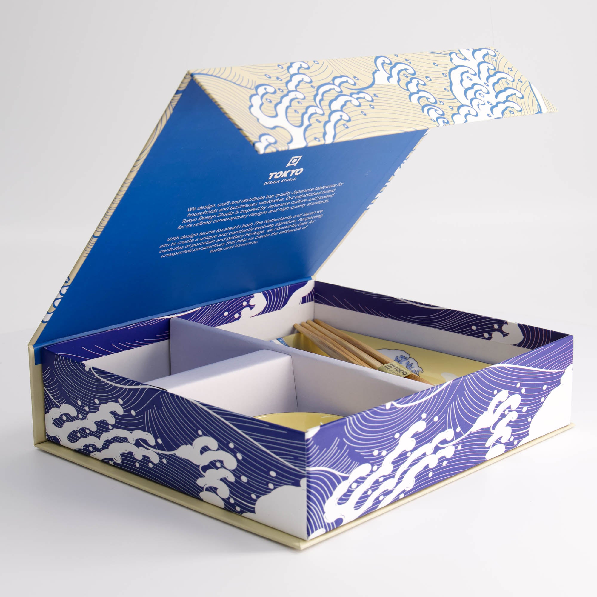 Kawaii Hokusai Sushi Geschenkset 6-teilig Tokyo Design Studio