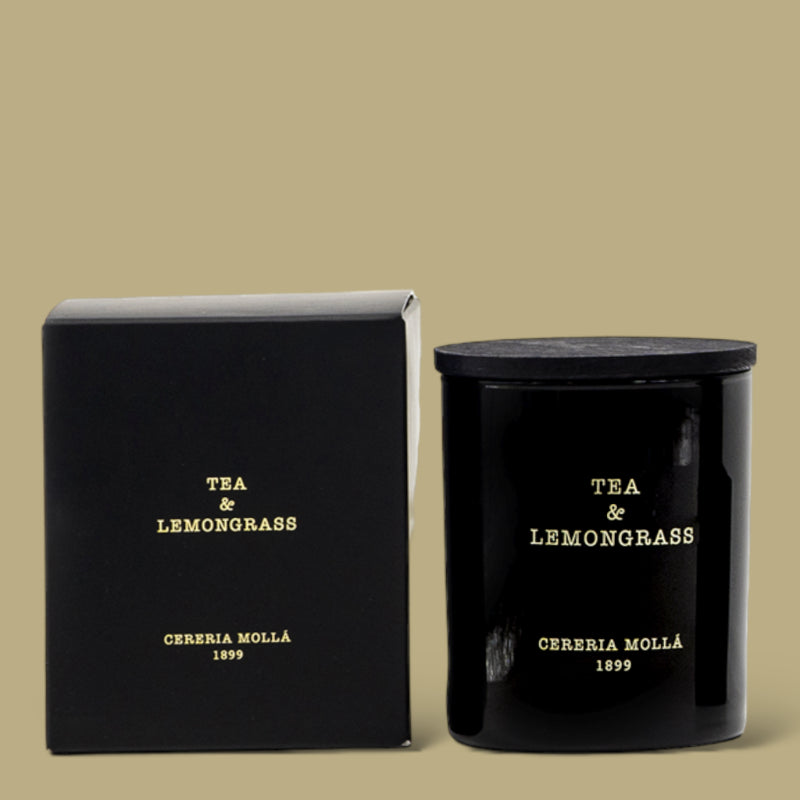 Tea und Lemongrass Kerze Cereria Molla