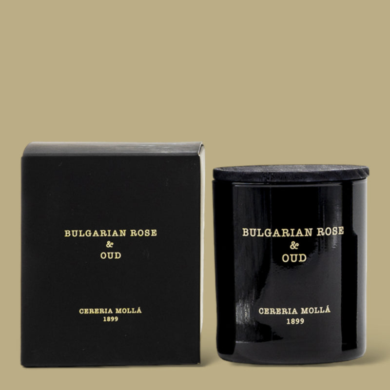 Bulgarian Rose und Oud Kerze Cereria Molla