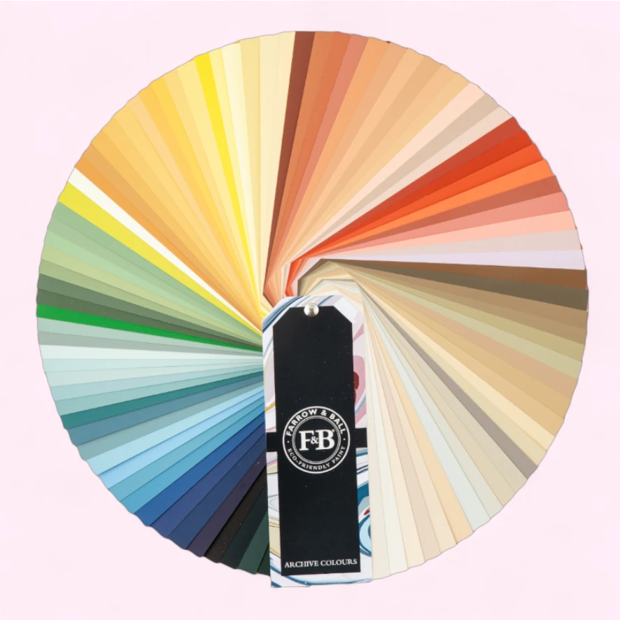 Farrow & Ball F+B Farrow Ball Archive Colour Book Farbfächer Farbkarte Archive Fan