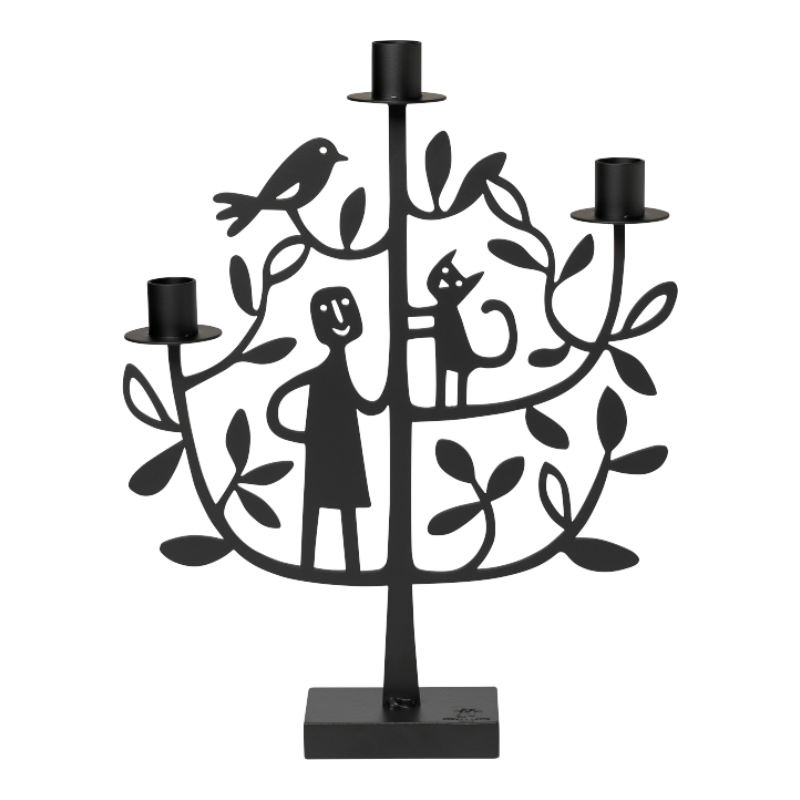 Bengt and Lotta Kerzenstaender Cat In The Tree