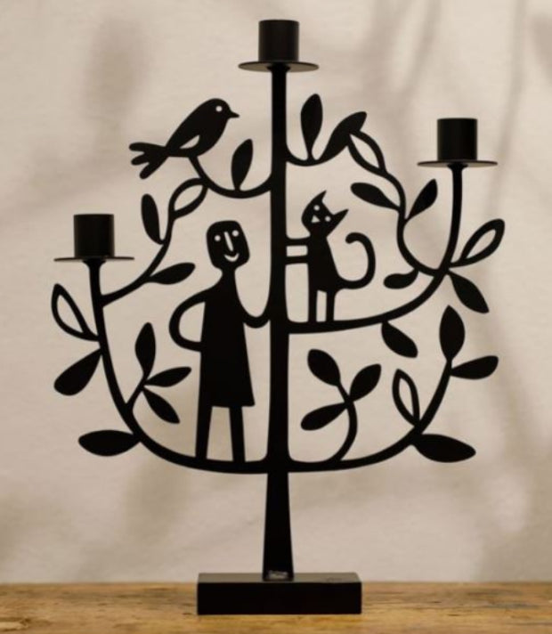 Bengt and Lotta Kerzenstaender Cat In The Tree