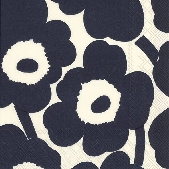 UNIKKO dark blue nature marimekko