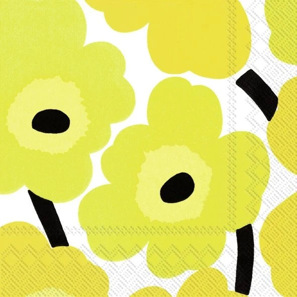 UNIKKO yellow marimekko