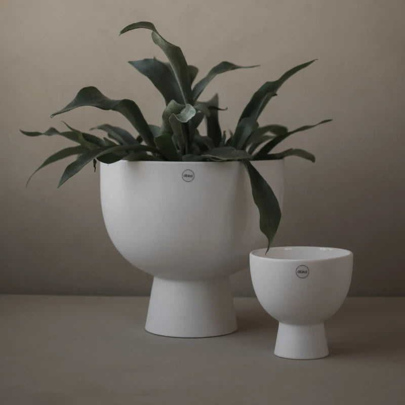 dbkd plant Figure White Large DBKD Vessel Pot Bowl