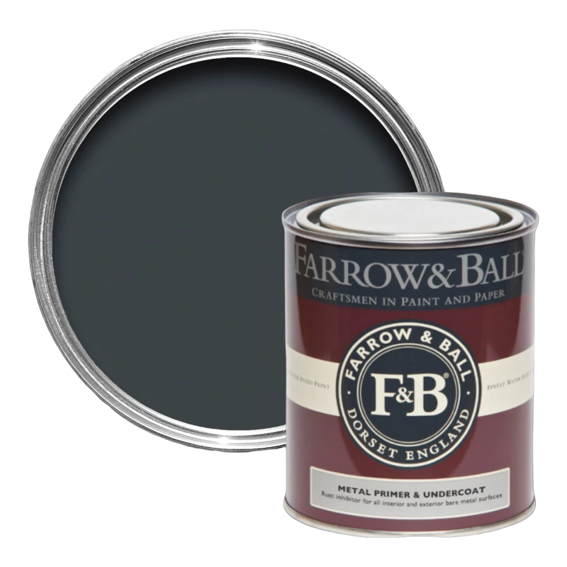 Farbtupfer Farrow & Ball Farrow Ball F+B Zubehör Grundierung Metall Metallgrundierung Dunkel Dark Tones