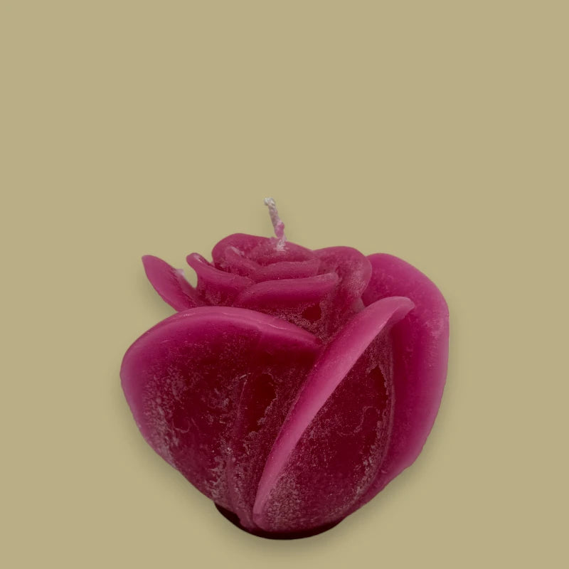 Dekocandle Rosenkerze Medium Fuchsia C40937