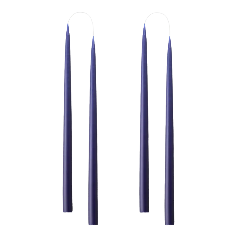 Kunstindustrien Stabkerzen 22 mm 35 cm True Blue