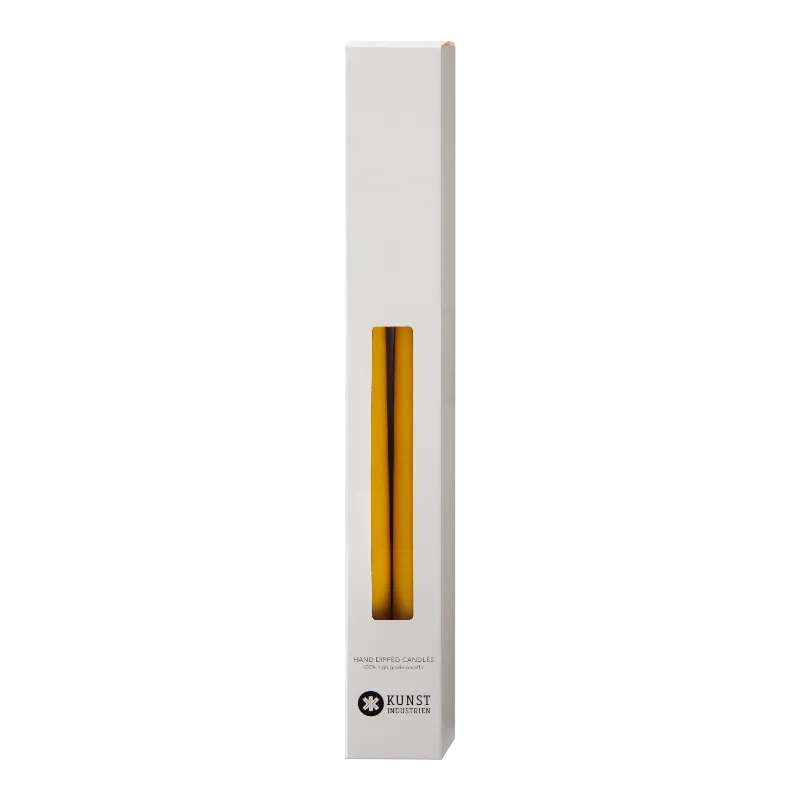 Kunstindustrien Stabkerzen 22 mm 35 cm Honey