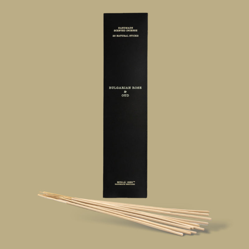 Bulgarian Rose und Oud Räucherstäbchen Cereria Molla