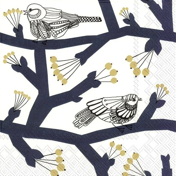 PAKKANEN dark blue marimekko