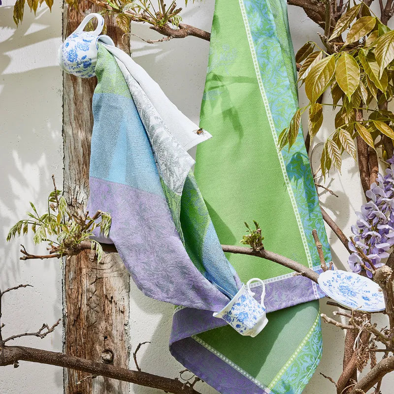 Le Jacquard Francais Geschirrtuch Floraison Uni Lila