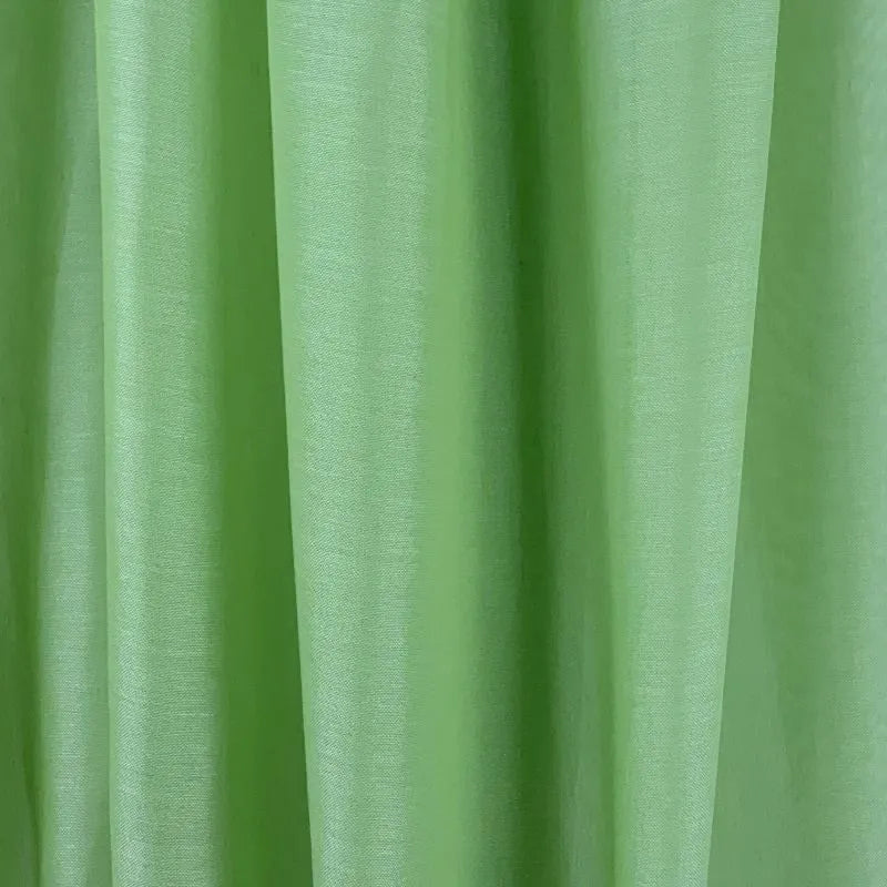 Lino Farbtupfer Massvorhang Vorhang auf Mass Vert