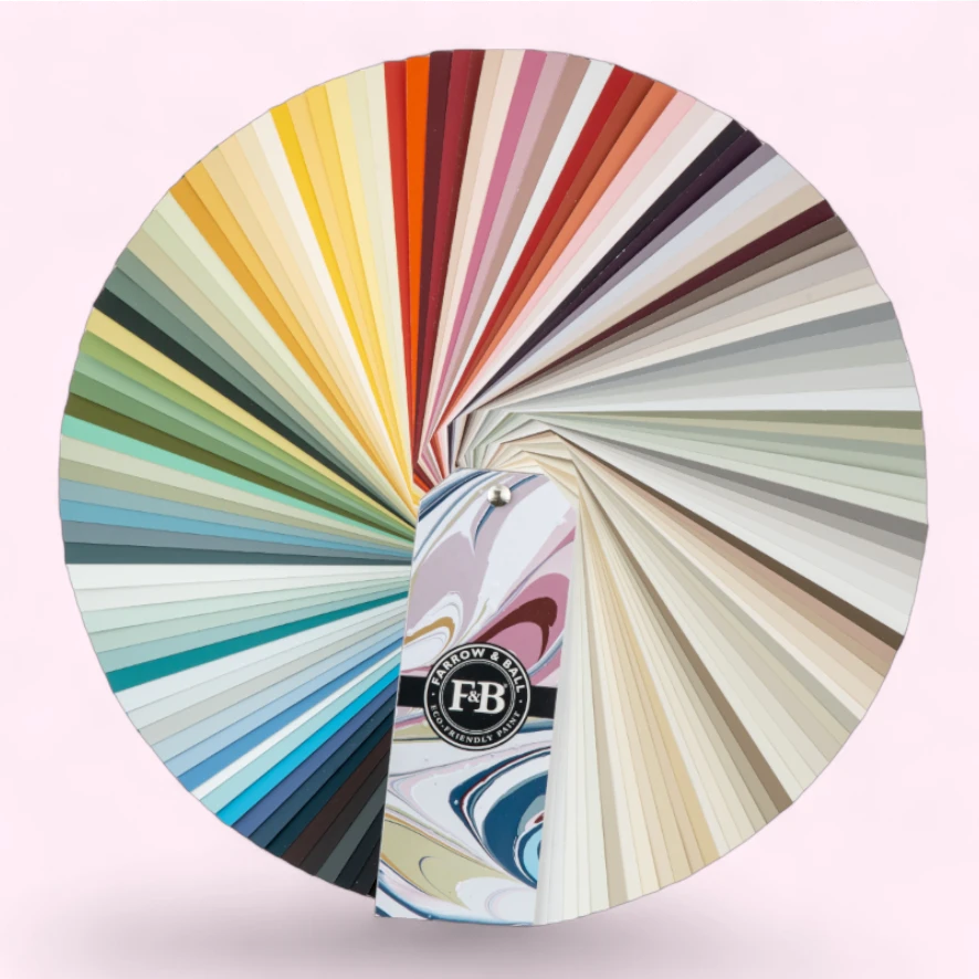 Farrow & Ball F+B Farrow Ball Medium Colour Book Farbfächer Farbkarte Medium Fan Deutsch