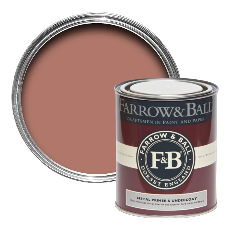 Farbtupfer Farrow & Ball Farrow Ball F+B Zubehör Grundierung Metall Metallgrundierung Hell Red Warm Tones