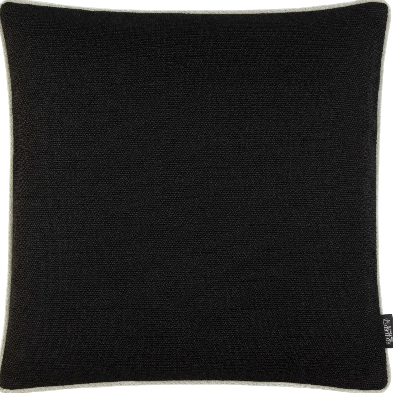 Rohleder Home Collection Kissen Ocean Schwarz