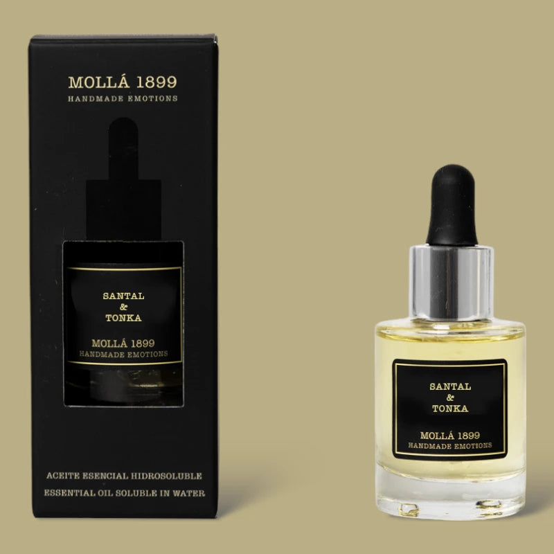 Santal and Tonka Duftoel Ätherisches Öl wasserloeslich Cereria Molla 1899 BR3028