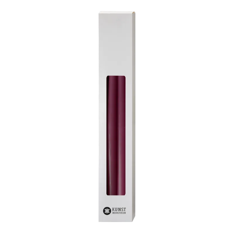 Kunstindustrien Stabkerzen 13 mm 28 cm Heather