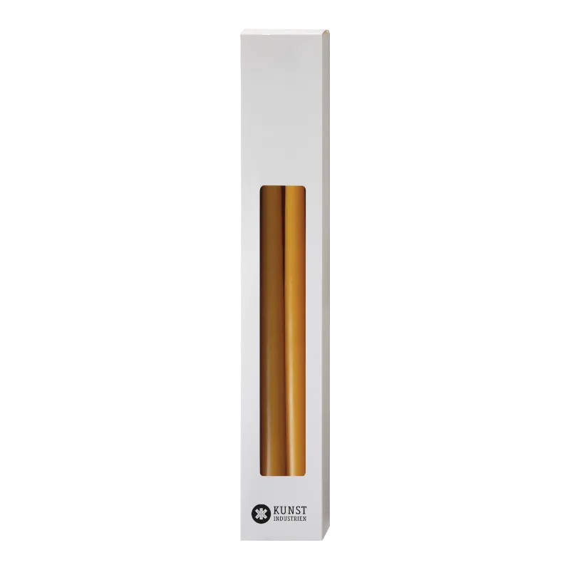 Kunstindustrien Stabkerzen 13 mm 28 cm Honey