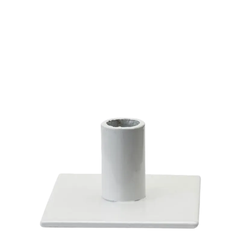 Kunstindustrien Square Mini Kerzenständer 13 mm Weiss 