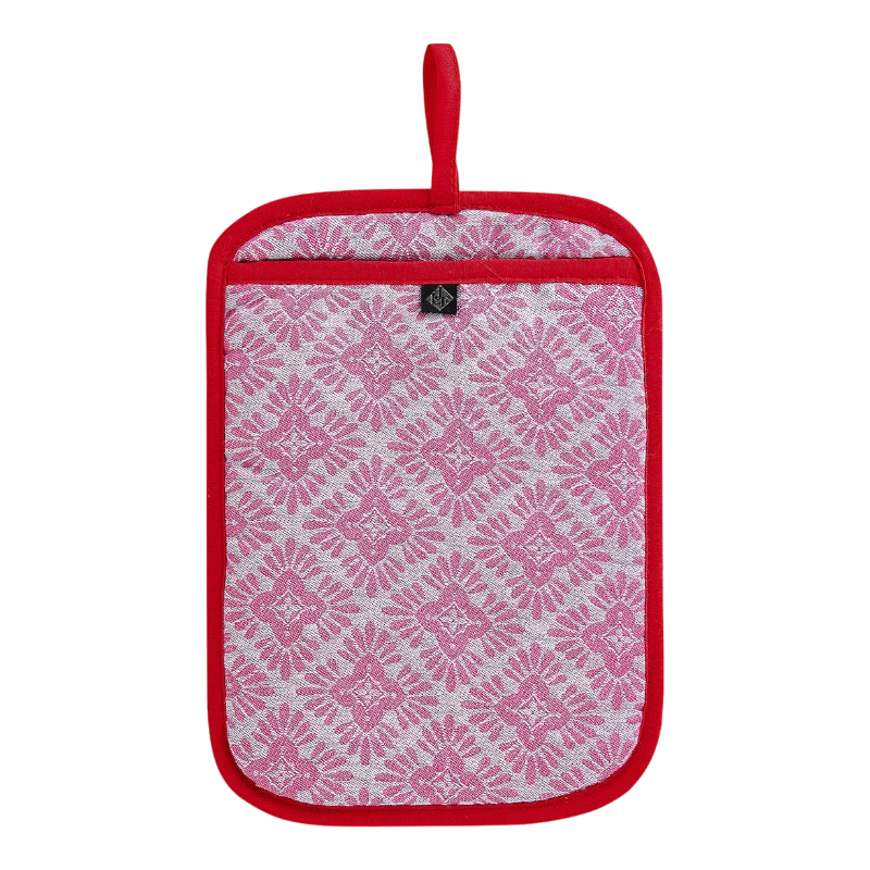 Topflappen Le Jacquard Francais Mumbai Fuchsia 29354