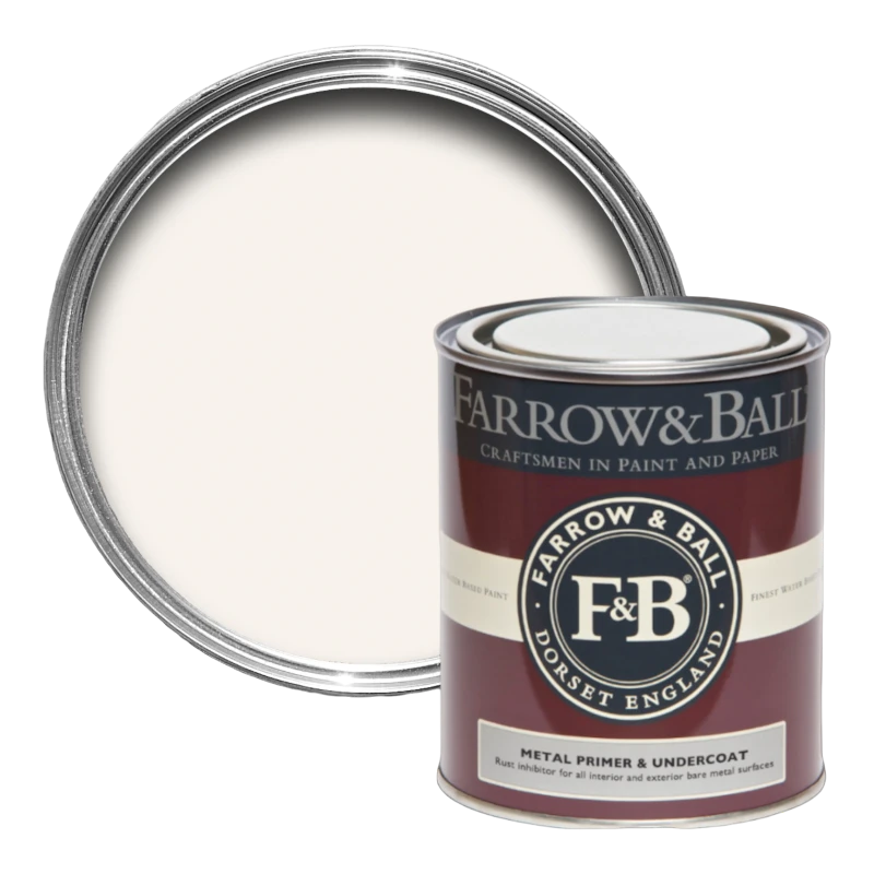 Farbtupfer Farrow & Ball Farrow Ball F+B Zubehör Grundierung Metall Metallgrundierung Hell White Light Tones