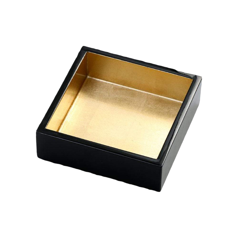 Cocktaillackbox mit Servietten Caspari Ananas