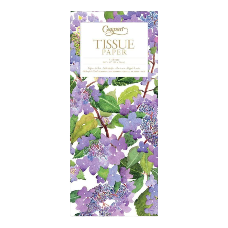 Seidenpapier Caspari Hydrangeas