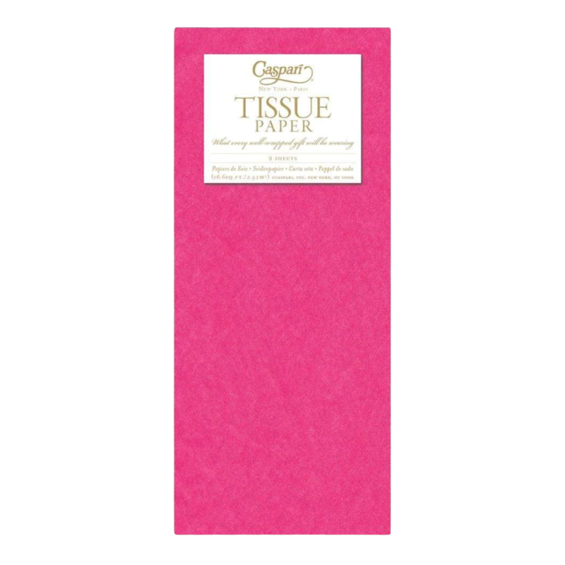 Seidenpapier Caspari Fuchsia Uni