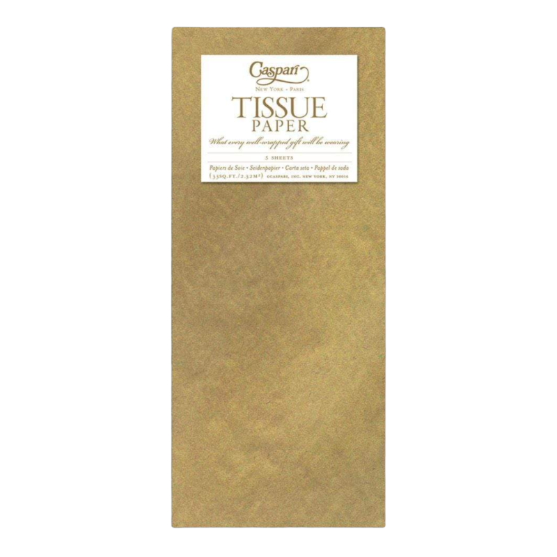 Seidenpapier Caspari Gold