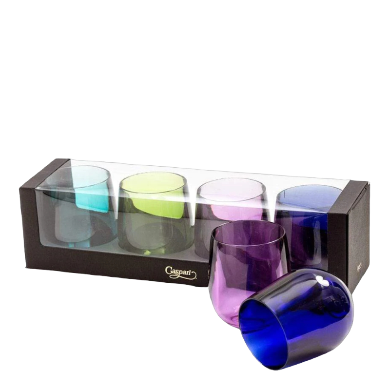 Caspari Tumblr Set 4 Stück Multicolor