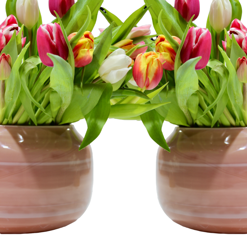 Dekocandle Vase Potpourri Gross Orange