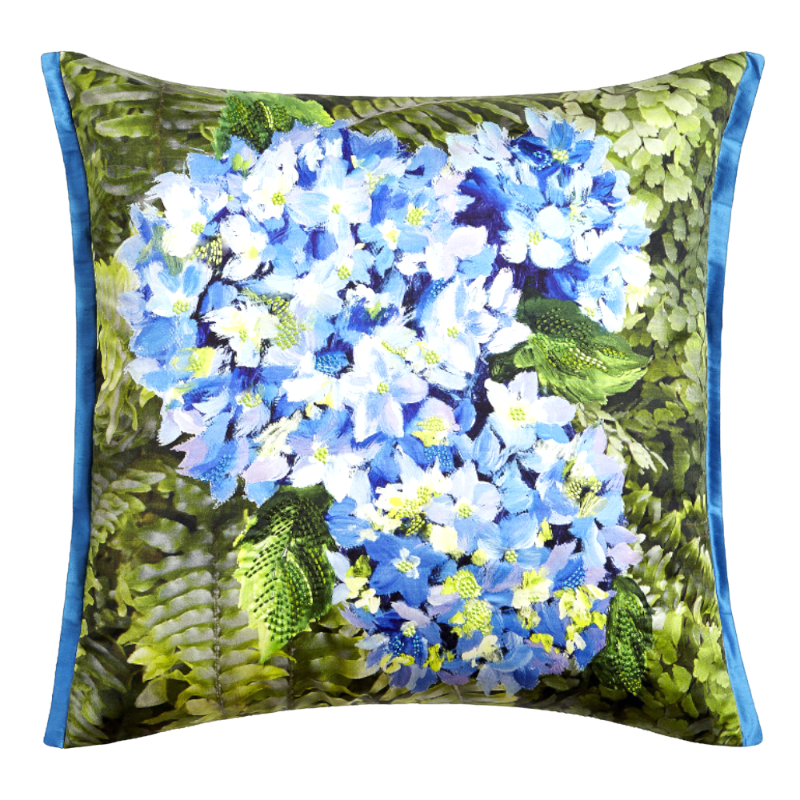 Designers Guild Kissen Nilamana Kobalt Blau Grün
