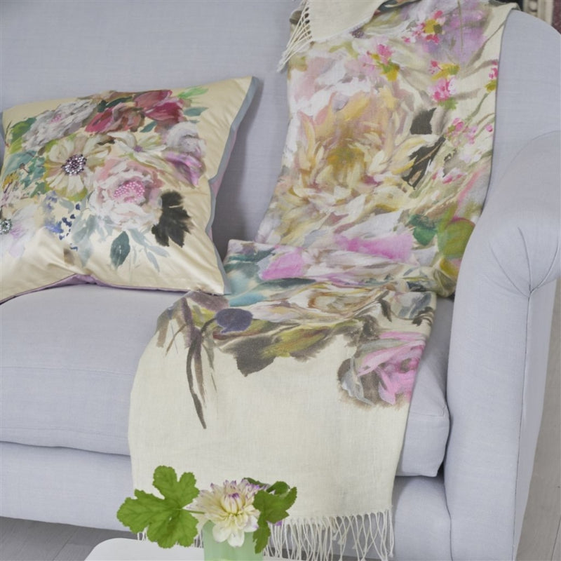 Designers Guild Kissen Palissy Camelia Gelb