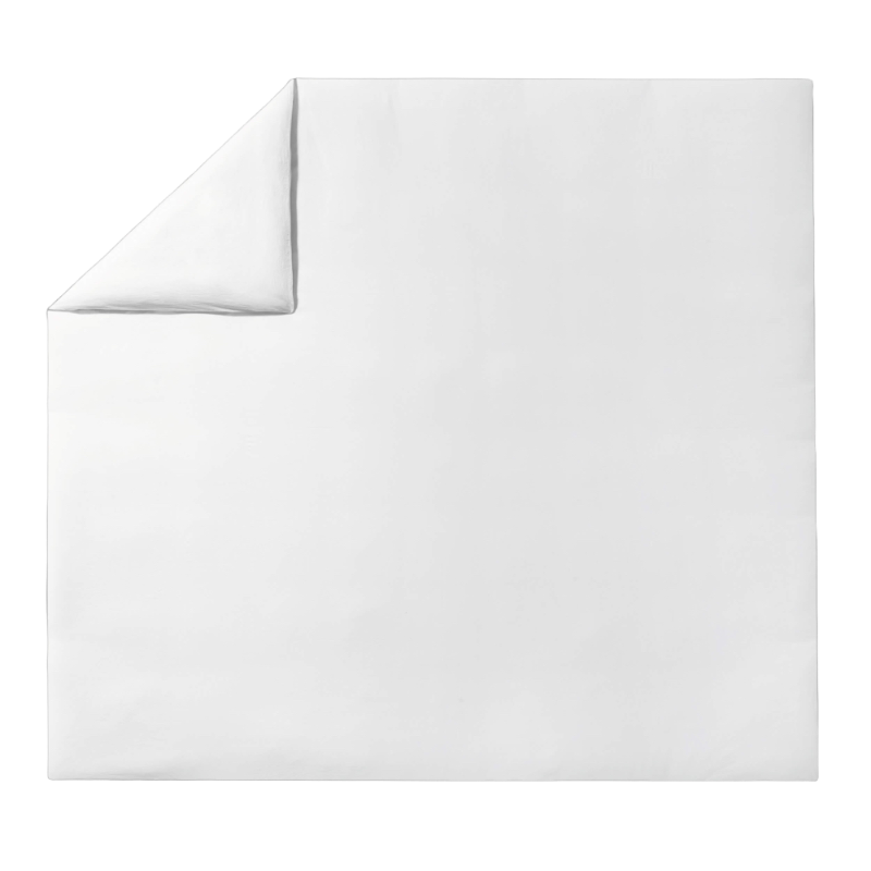 Essix Coton Lave Soft Line Blanc Weiss Bettwäsche 160 x 210 cm