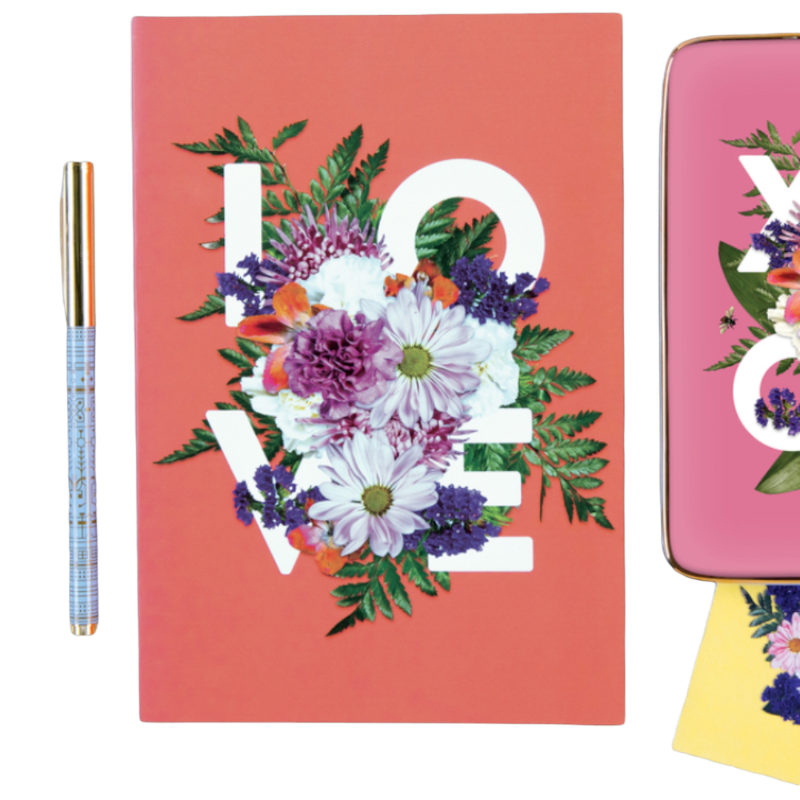 Say It With Flowers Notizbuch A5