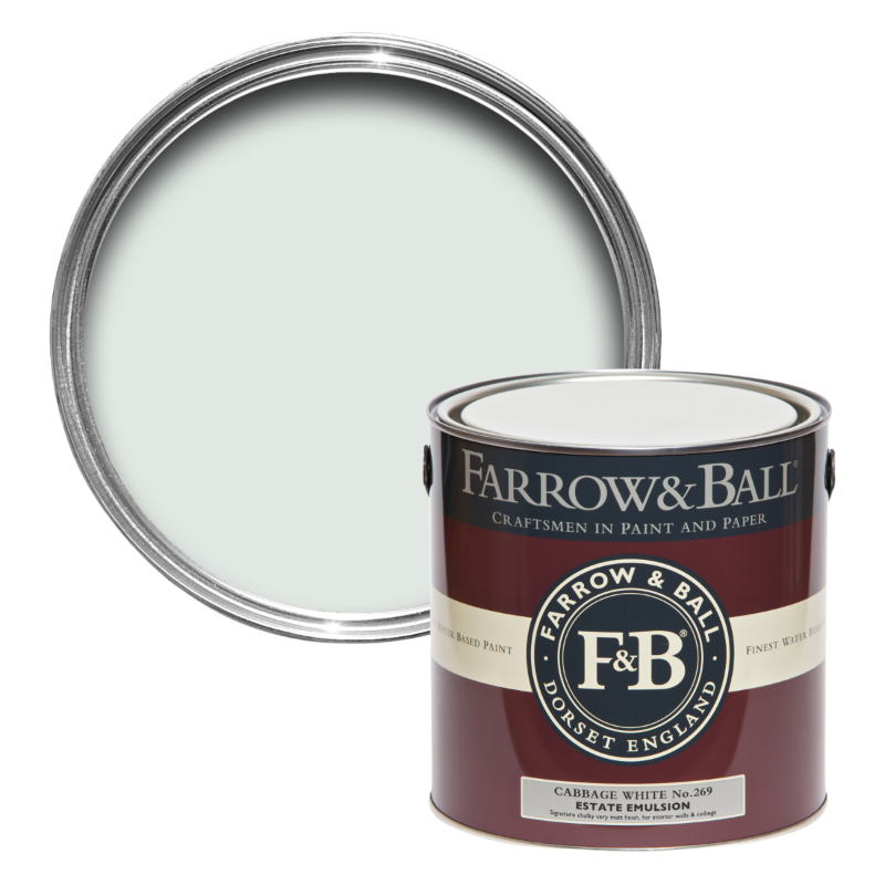 Farrow & Ball Farrow Ball Farben Blau Weiss Cabbage White 269