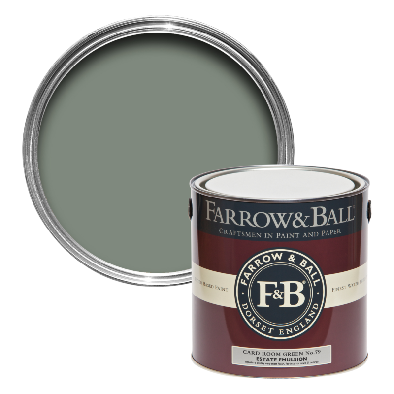 Farrow & Ball Farrow Ball Farben Grün Card Room Green 79