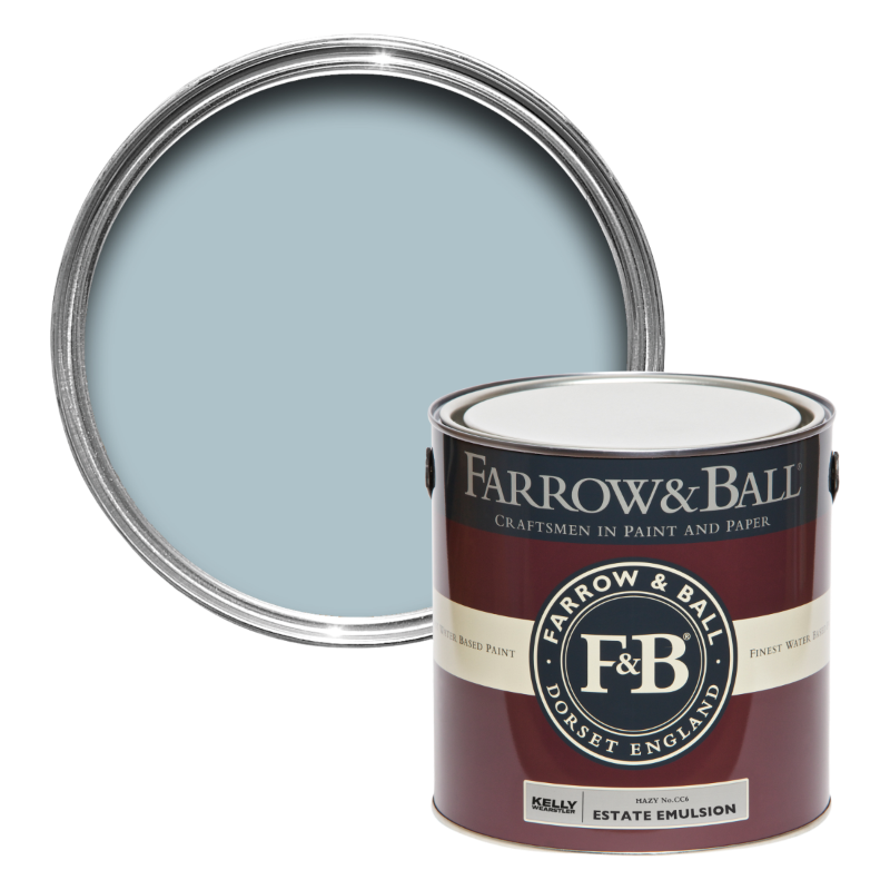 Farrow & Ball Farrow Ball Farben Kelly Wearstler Blau Hazy CC 6