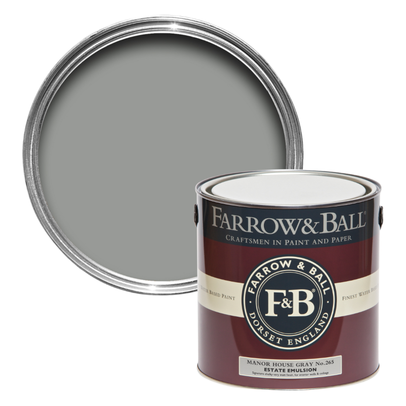 Farrow & Ball Farrow Ball Farben Grau Manor House Gray 265