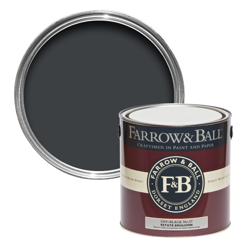 Farrow & Ball Farrow Ball Farben Schwarz Off Black 57