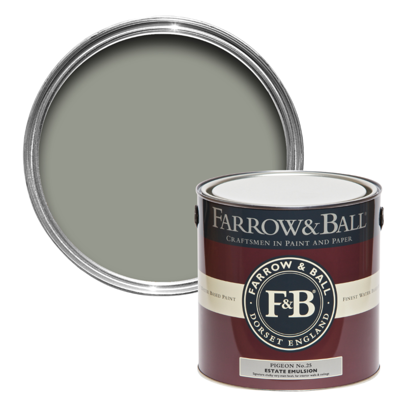 Farrow & Ball Farrow Ball Farben Grau Grün Pigeon 25