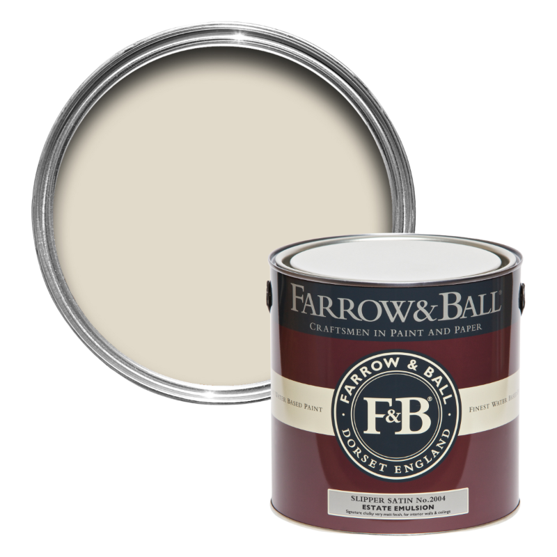 Farrow & Ball Farrow Ball Farben Weiss Beige Slipper Satin 2004