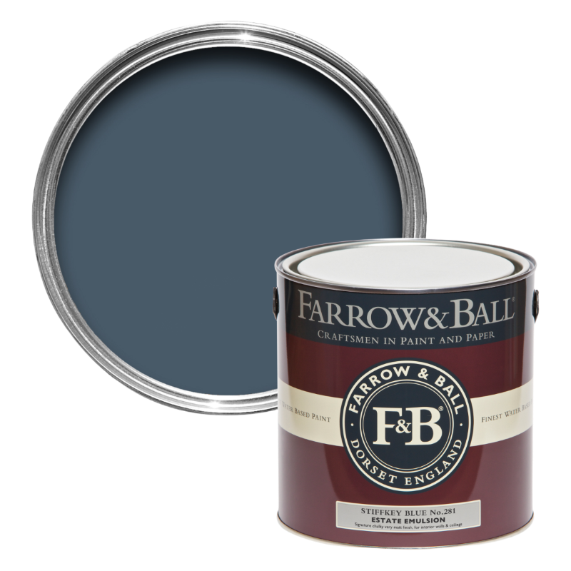 Farrow & Ball Farrow Ball Farben Blau Stiffkey Blue 281